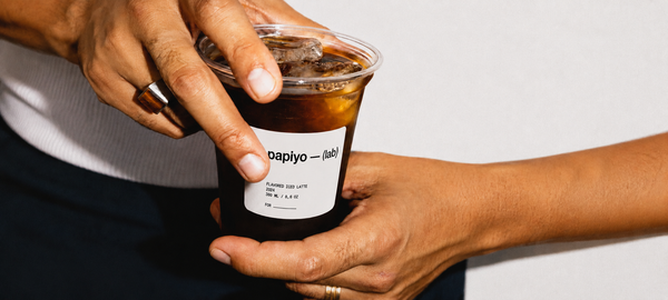 Flavored Iced Latte